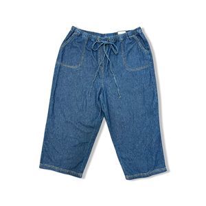 NWT Croft & Barrow Capri Jean Pants 0081